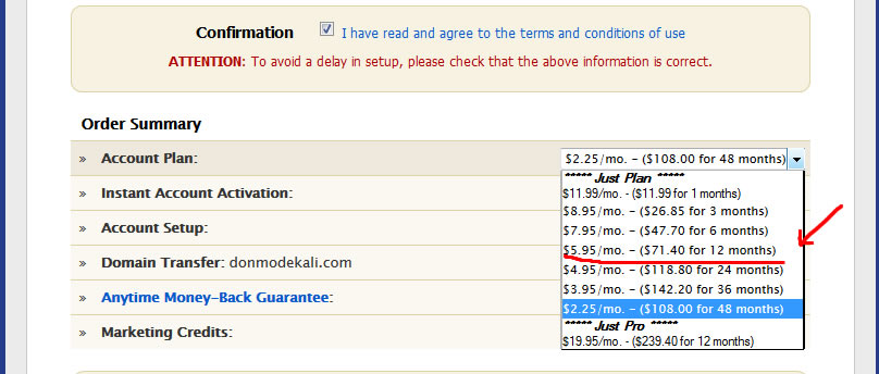 just-host-pricing