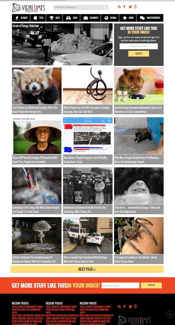 viral times wordpress theme